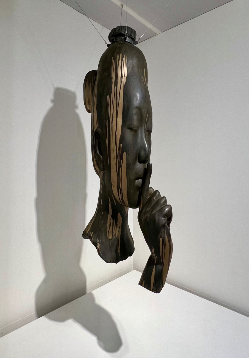 Rui Rui Jaume Plensa, Rui Rui s Words, 2021, Lelong et Co – Paris Art Now