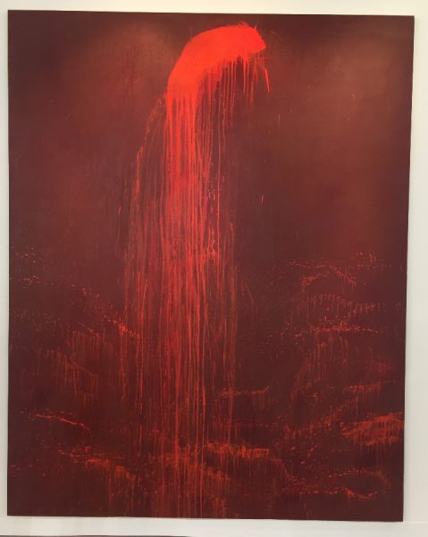 Pat Steir, Outer Lhamo Waterfall, 1992